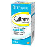 Caltrate 600 Tab Plain Calcium Supplement 60pcs