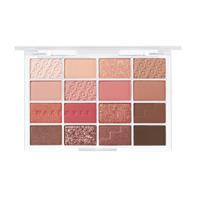 WAKEMAKE Collaboration Netflix <SQUID GAME>Soft Blurring Eye Palette (24 Bloody Game Blurring) 14g