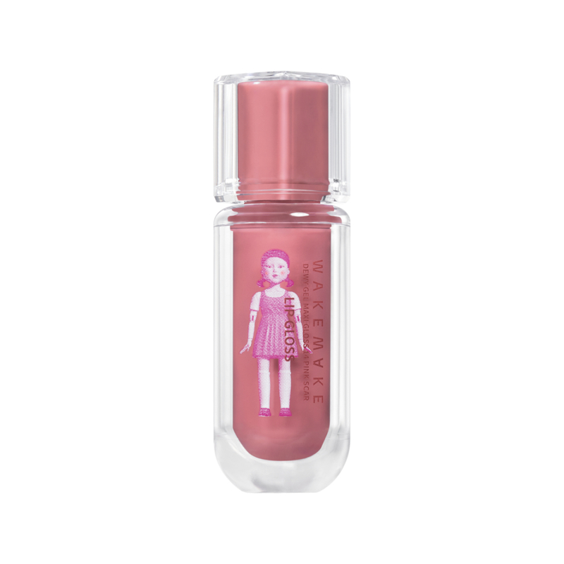 WAKEMAKE Collaboration Netflix <SQUID GAME>Dewy Gel Maxi Gloss Set (14 Pink Scar) 1 Set