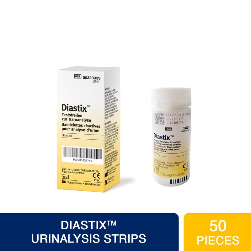 Contour Diastix Urine Glucose Test Strips 50s