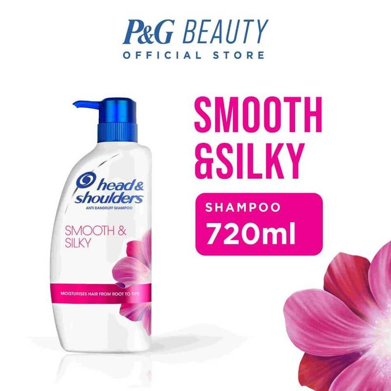 Head & Shoulders Smooth & Silky Anti Dandruff Shampoo 720ML