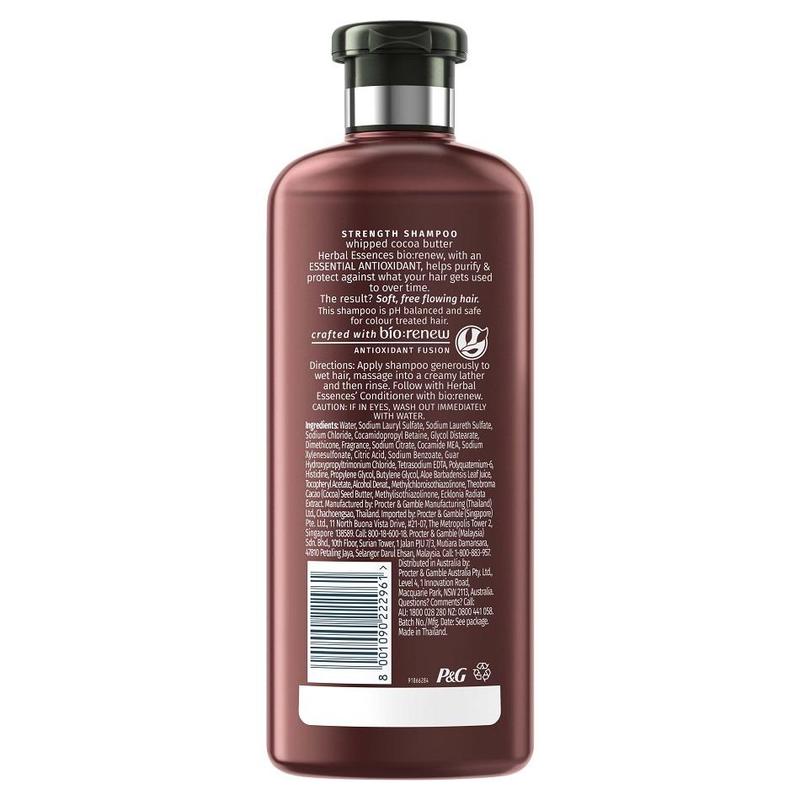 Herbal Essences STRENGTH Whipped Cocoa Butter Shampoo, 400ml