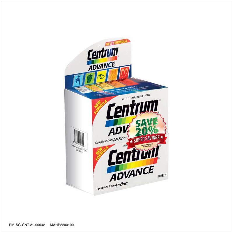 Centrum Advance Multivitamin Twin Pack