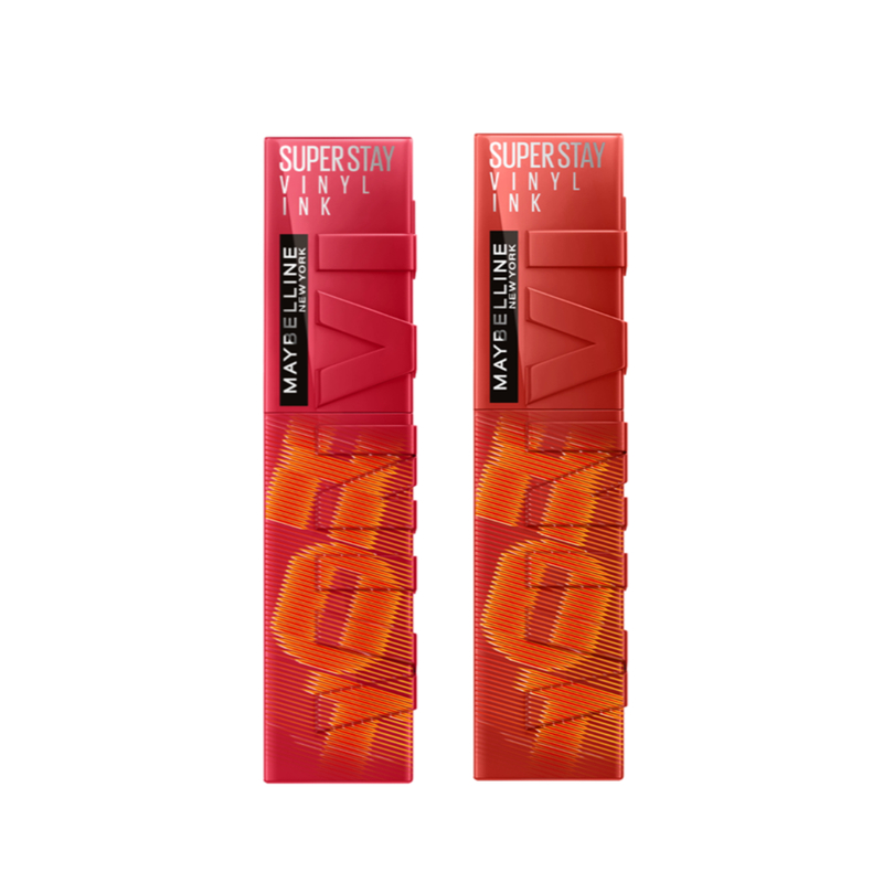 Maybelline Hot Pot Limited Collection SuperStay Vinyl Ink Twin Set(#235 Fuming + #240 Stirred) 1 Set