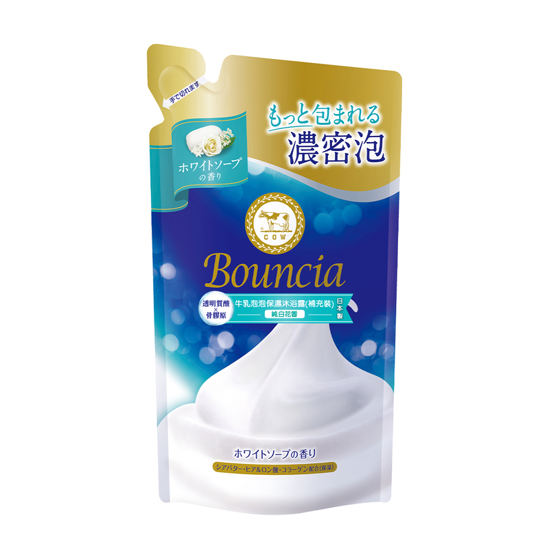 Bouncia Body Soap (White Soap) Refill 360ml