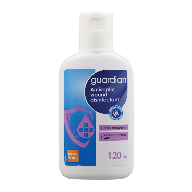 Guardian Antiseptic Wound Disinfectant 120ml Guardian Guardian Singapore