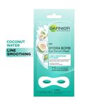 Garnier Hydra Bomb Coconut Eye Serum Mask - Lines-Smoothing Eye Mask