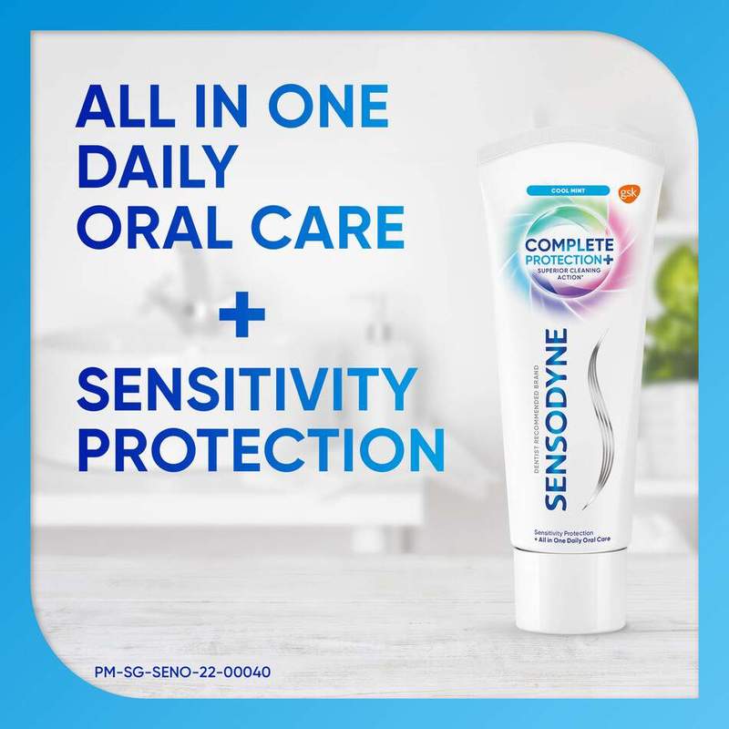 Sensodyne Sensitive Complete Protection Cool Mint Toothpaste 100g