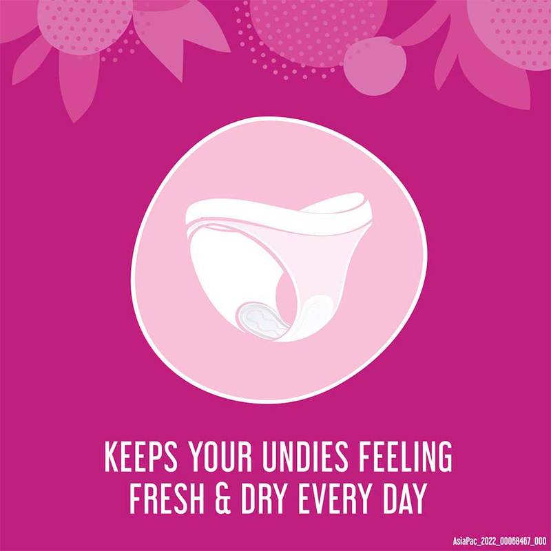 Carefree Original Unscented Panty Liners Triple Pack