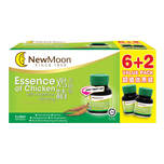 New Moon Essence Of Chicken With American Ginseng Value Pack, 8pcs x 68ml