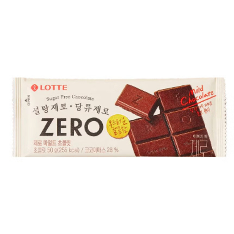 Lotte ZERO Chocolate 50g