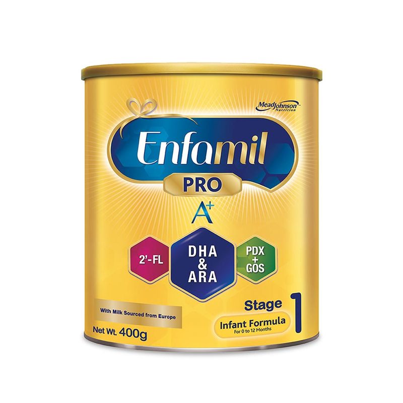 Enfamil Pro A+ Stage 1  Infant baby Milk Powder Formula (0-12M) 400g