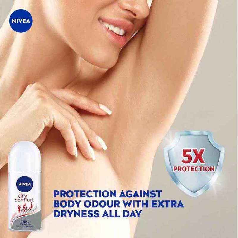Nivea Dry Comfort Deodorant Roll On 50ml