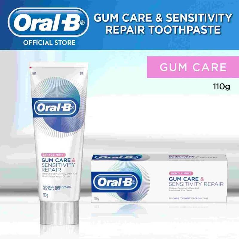 Oral-B Gum Care & Sensitivity Repair Gentle Mint 110g | Toothpaste ...