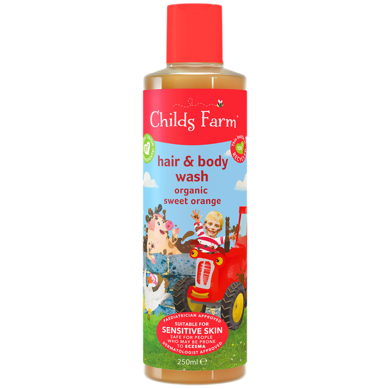 Childs Farm英國寶寶農場天然甜橙小童洗髮/沐浴露 250毫升
