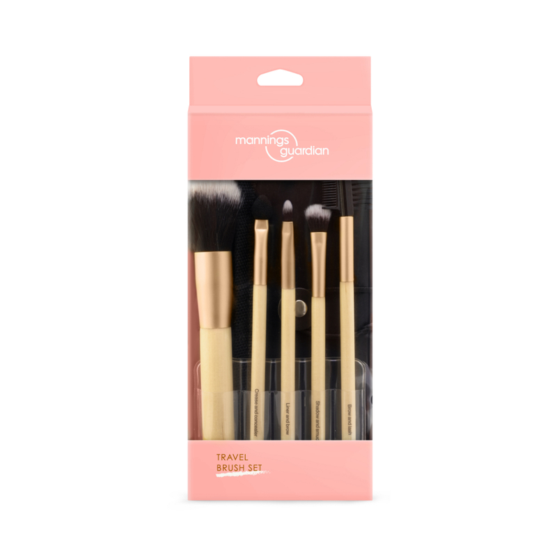 Mannings Guardian Travel Brush Set (5pcs) 1 Pack