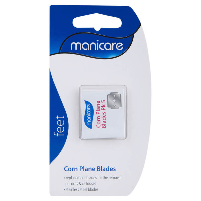 Manicare Corn Plane Replacement Blades 5 Pack | Guardian Singapore