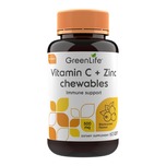 GreenLife Vitamin C + Zinc 60 chewable tablets