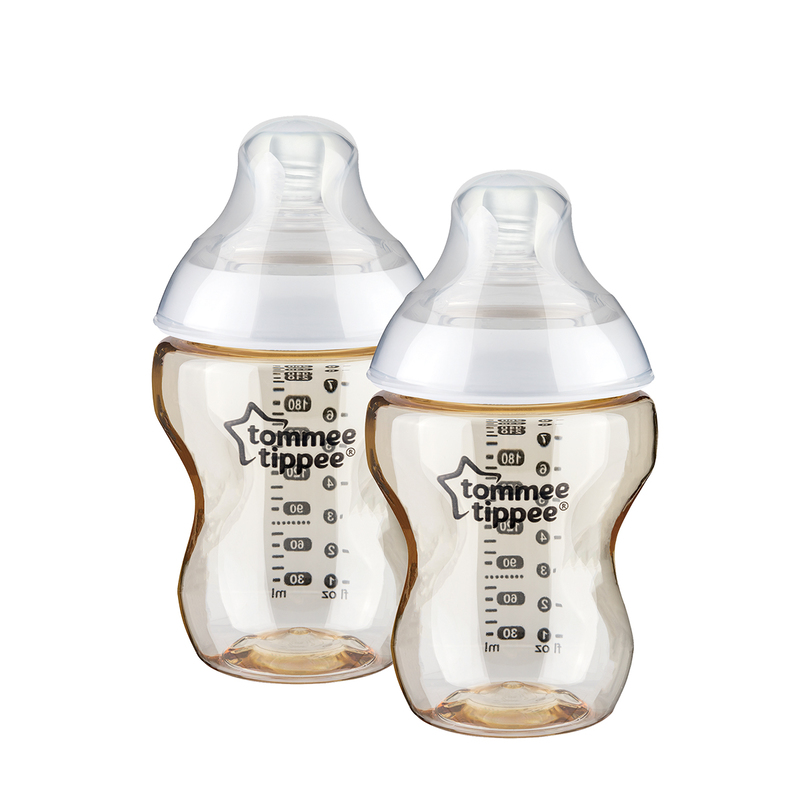 Tommee Tippee Closer to Nature 260ml PPSU Bottle with Super Soft Medium Flow Teat
