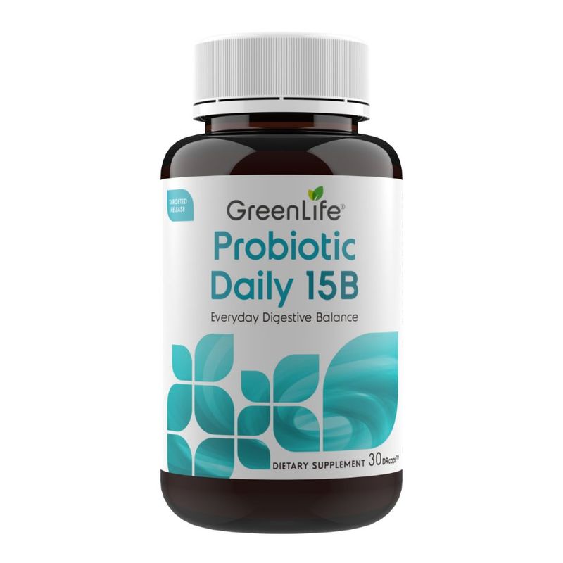 GreenLife Probiotic Daily 15B 30 Caps