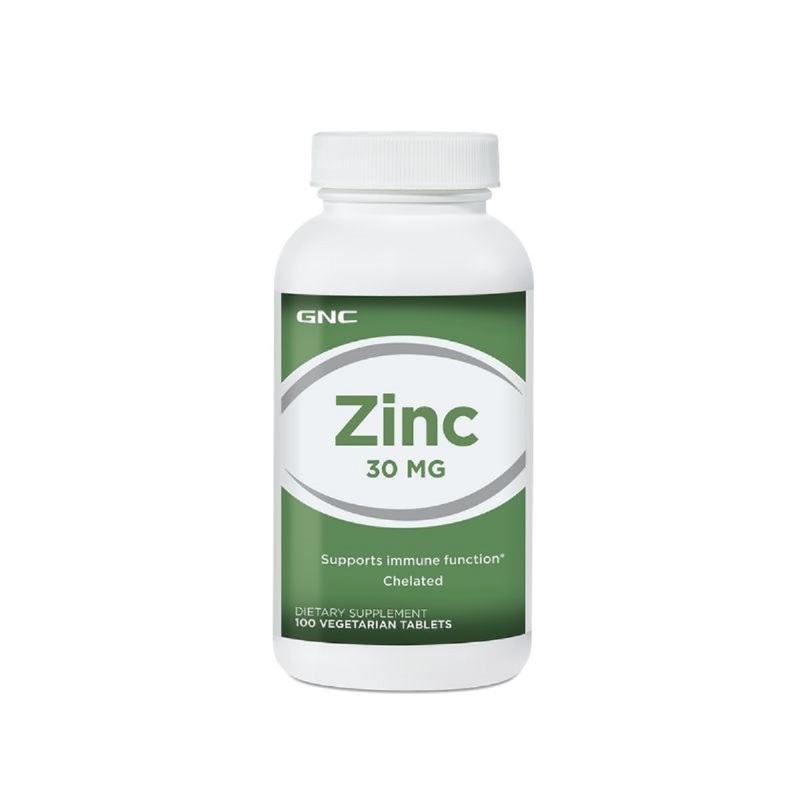 GNC Zinc 30mg 100 Tablets