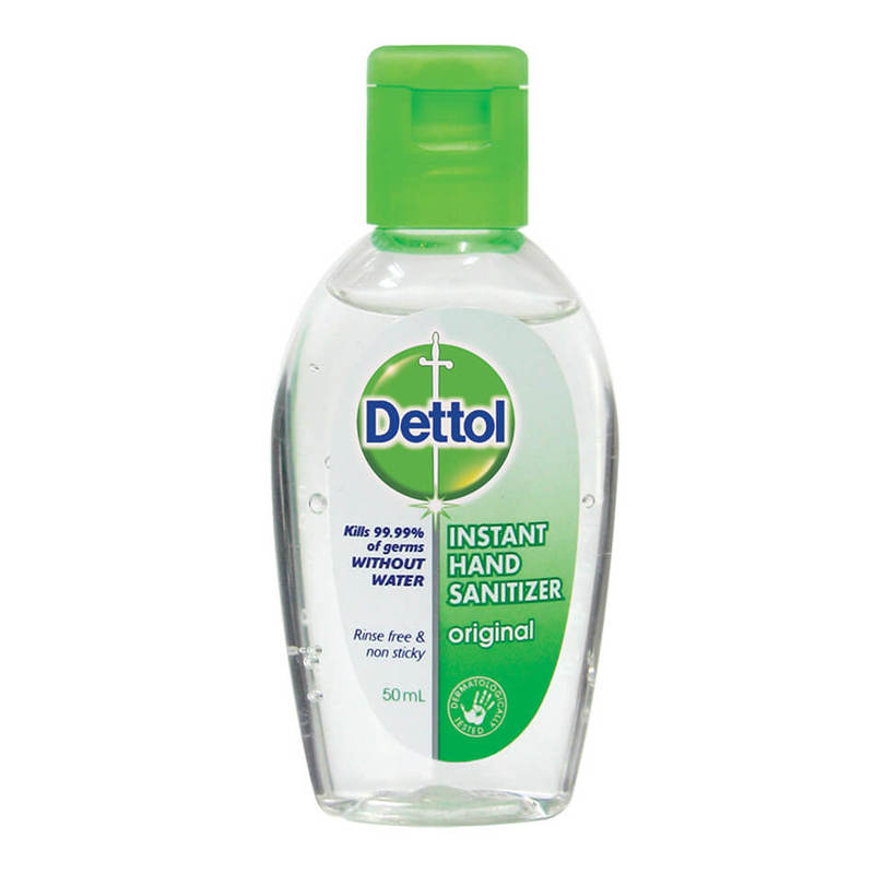 Dettol Hand Sanitiser Original, 50ml