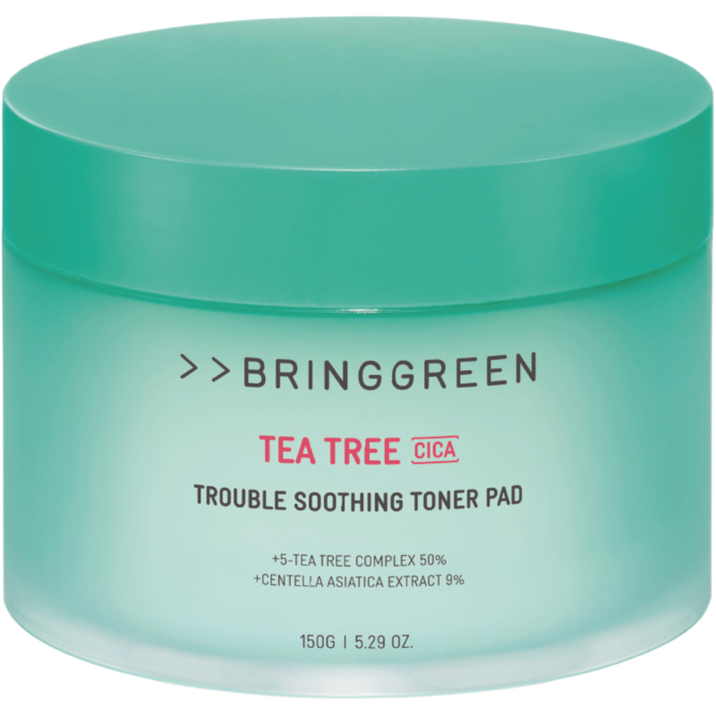 Bring Green Tea Tree Cica Trouble Soothing Toner Pad 150g