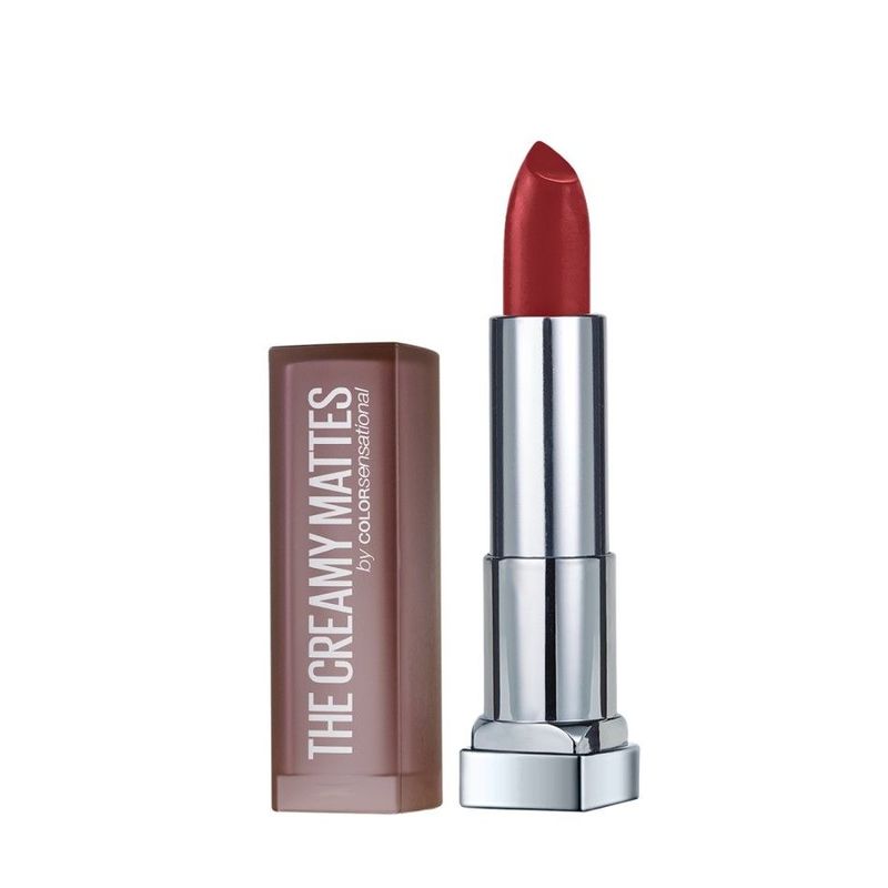 Maybelline Color Sensational Creamy Matte Rich Ruby 39g Lipstick Lips Makeup Guardian 