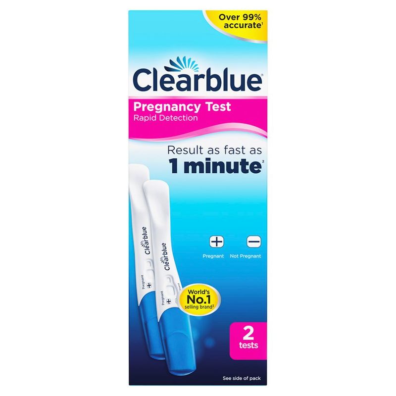 Clearblue Rapid Detection Pregnancy Test 2s