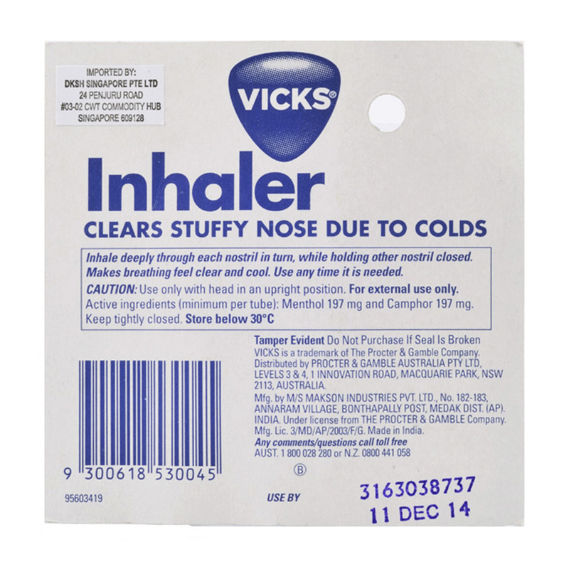 Vicks Inhaler, 0.5ml