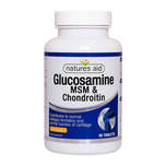 Natures Aid Glucosamine MSM & Chondroitin, 90 tablets