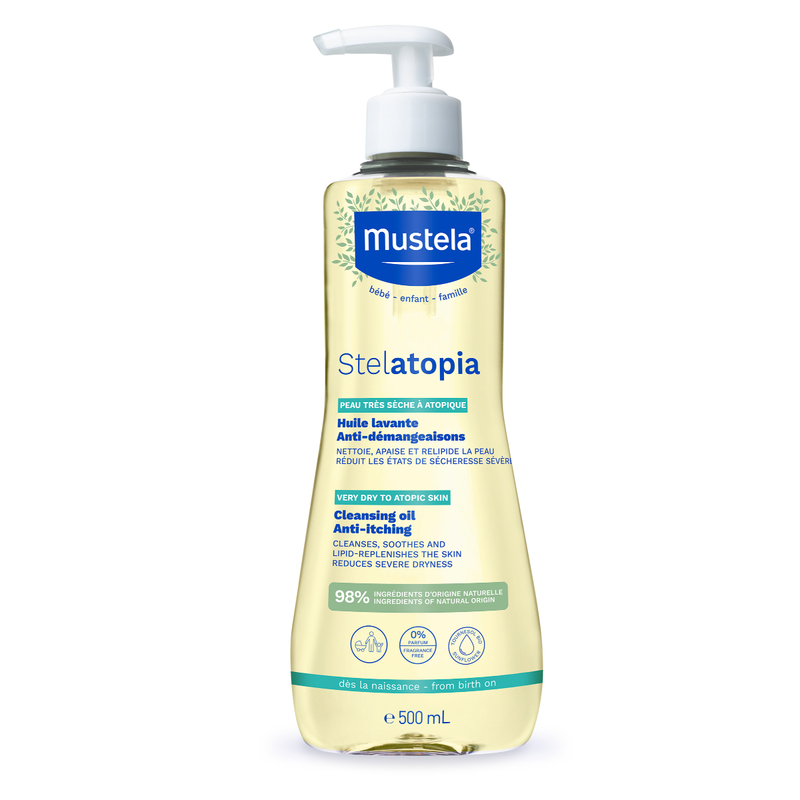 Mustela Stelatopia Cleansing Oil Anti-itching 500ml