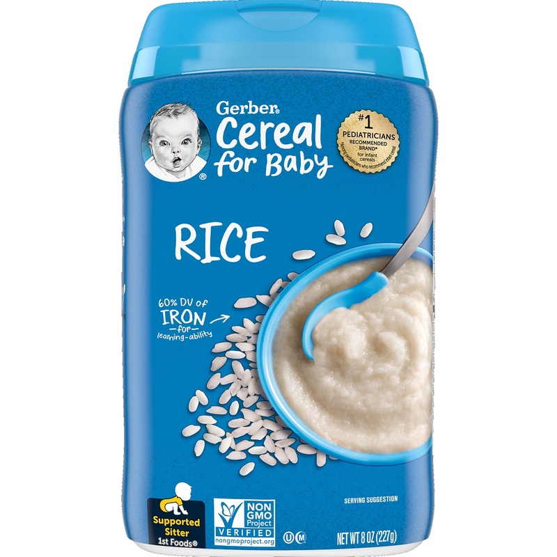 Gerber Infant Cereal-Rice 227g