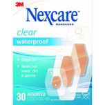 Nexcare, Waterproof Clear Bandages, 30pcs