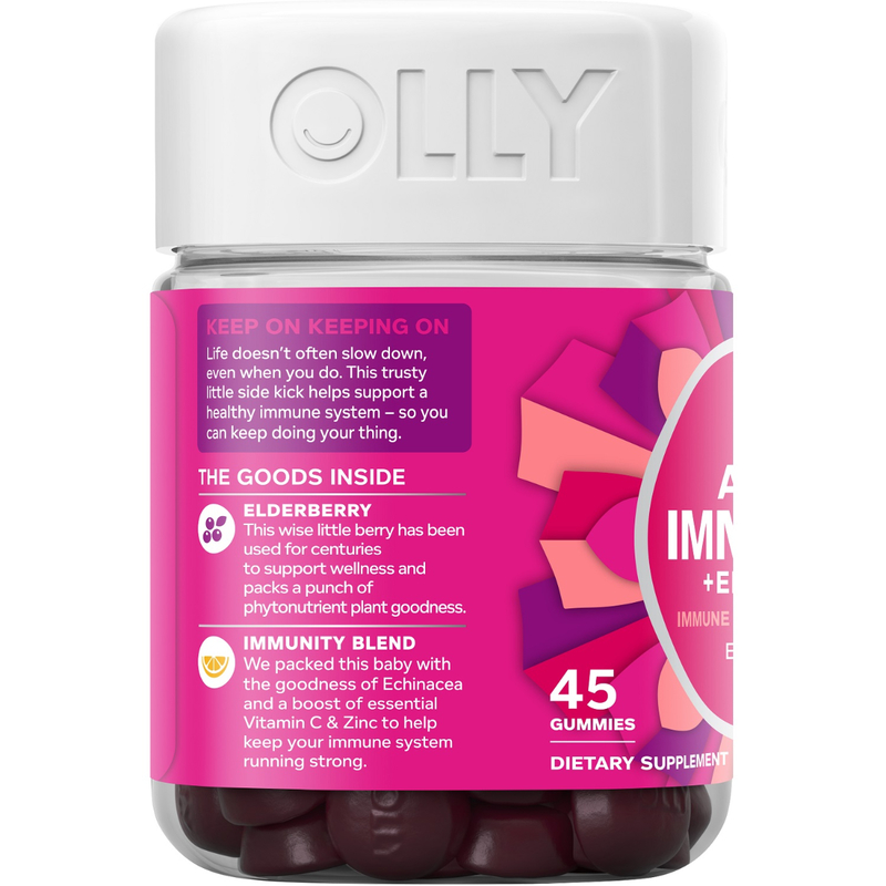 OLLY Active Immunity Gummy Supplement 45pcs