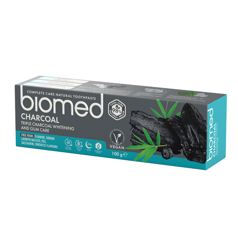 BioMed Charcoal Toothpaste 100g