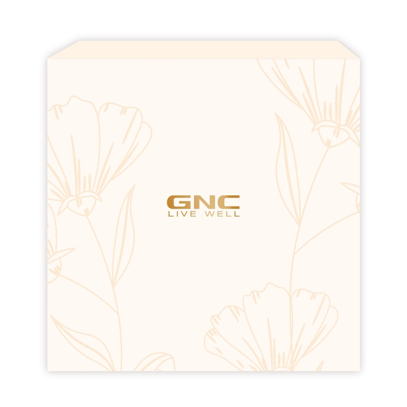 GNC母親節禮盒 - 天然珊瑚鈣+D3 180粒 + 白藜蘆醇500毫克 30粒