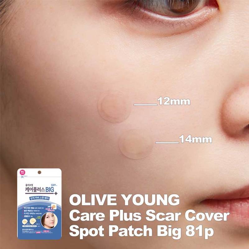 Olive Young Care Plus Scar Cover Spot Big Patch 81s