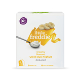 Little Freddie Organic Creamy Banana Greek Style Yoghurt - Multipack 5×100g