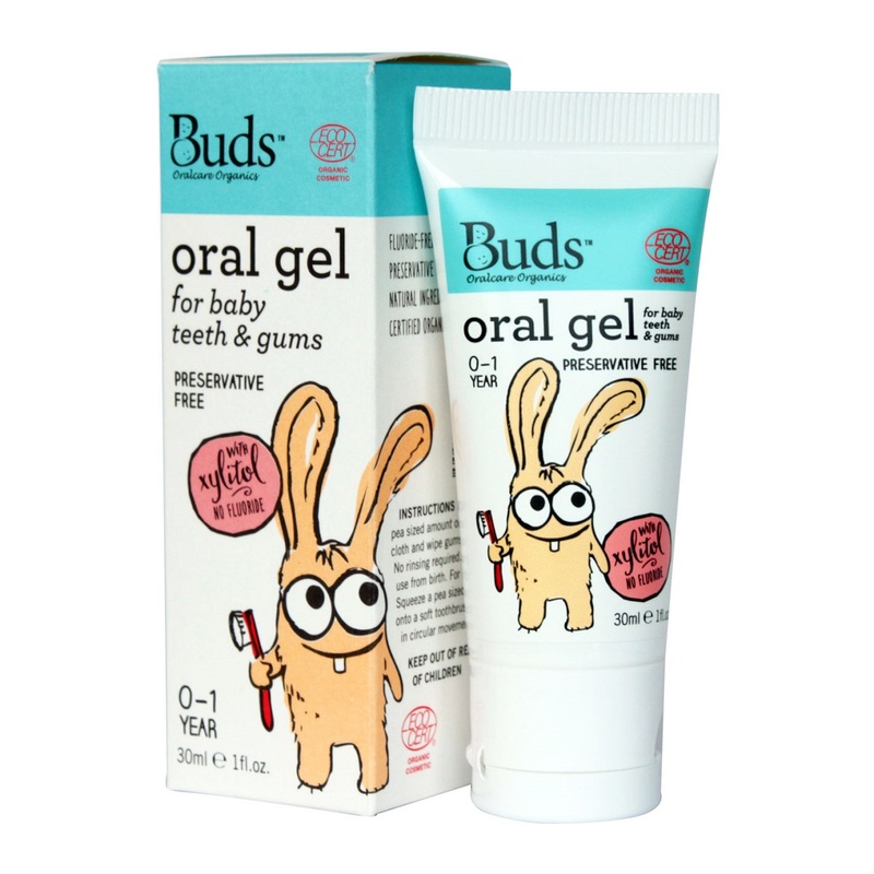 Buds Organics Oral Gel for Baby Teeth&Gums 0-1 Year 30mL