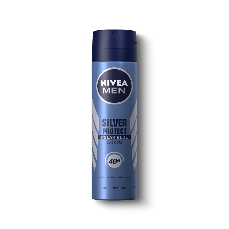 Nivea Silver Protect Polar Deodorant Spray 150mL | Mannings Online Store