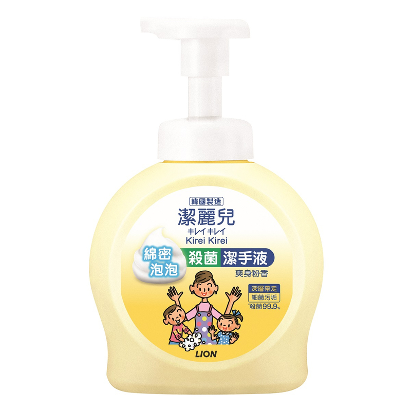 Kirei Kirei Korea Made Anti-bacterial Foaming Hand Soap (Baby Powder) 490ml
