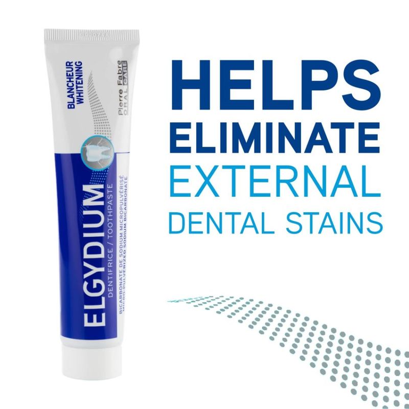 Elgydium Whitening Toothpaste, 75ml