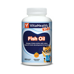 VitaHealth Kids Fish Oil 60 Chewable Softgels