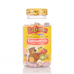L'il Critters Calcium Gummy Bear with Vitamin D3, Fun Swirked Flavour 150pcs