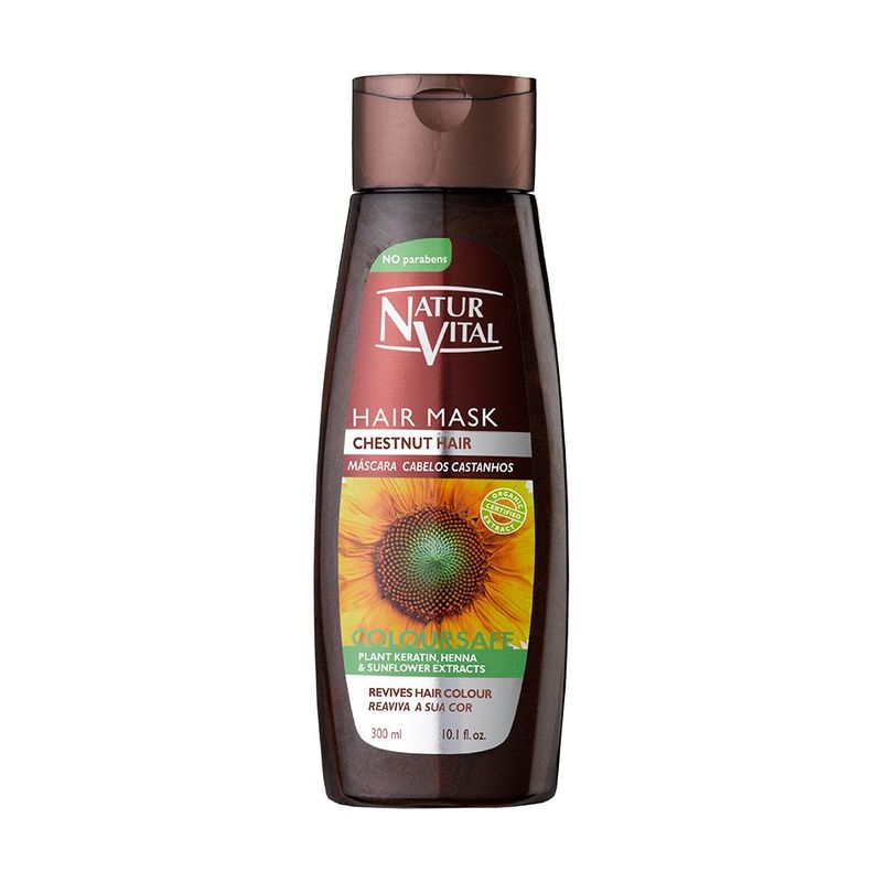 Natur Vital Colour Hair Mask Chestnut 300ml Natur Vital Guardian Singapore