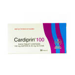 Cardiprin 100, 30 tablets
