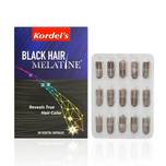 Kordel’s Black Hair Melatine® uses Melatine® 60 Vegetal Capsules