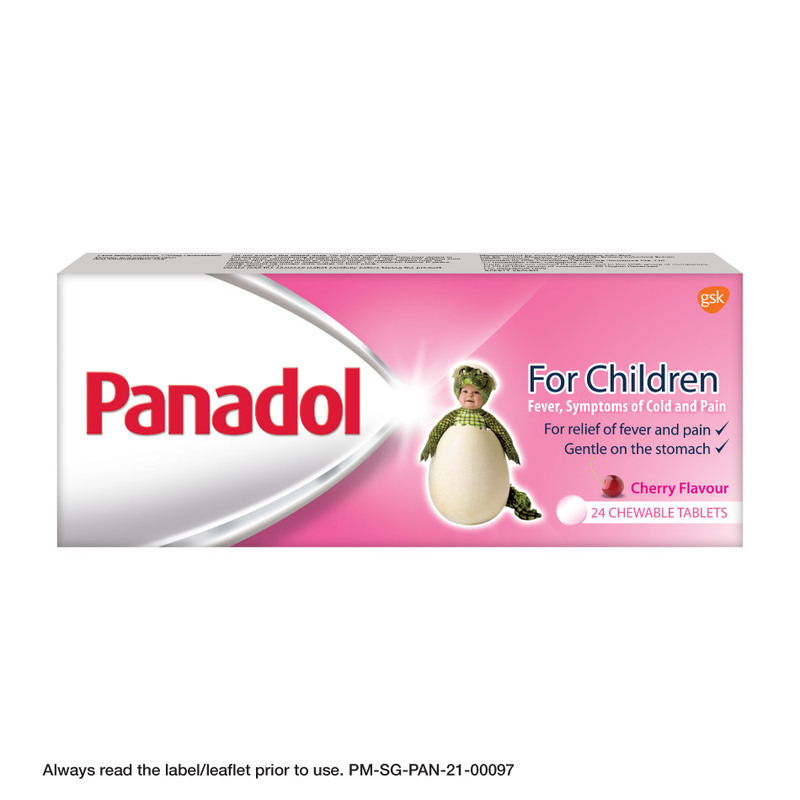 Panadol Children Pain and Fever Relief, 24  tablets