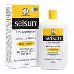 Selsun 2.5% Ad Suspension Shampoo 120ml
